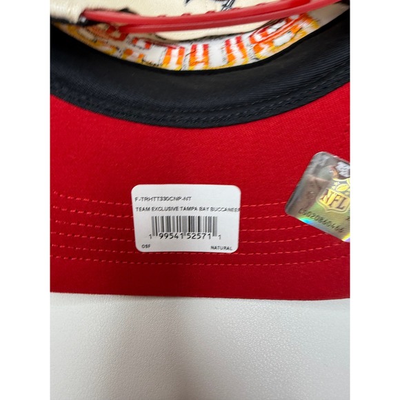 47 Brand Tampa Bay Buccaneers Duvin Design Snapback Hat Embroidered New - Picture 4 of 9